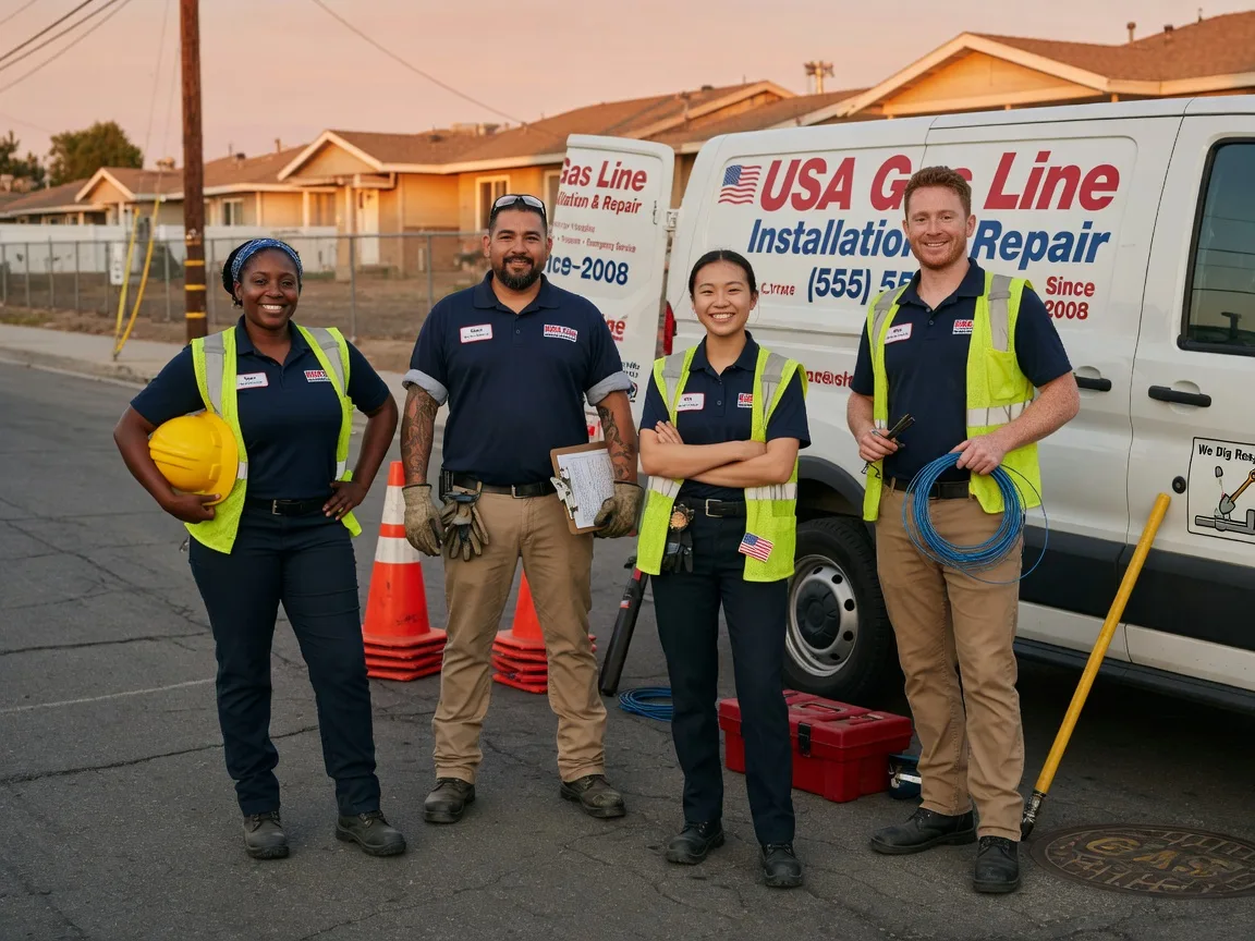 Gas Line Installation company in Roanoke, IN